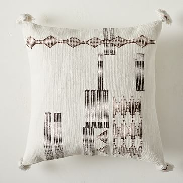 Chunky Knit & Cotton Velvet Pillow Cover Set - Image 3