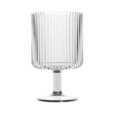 Laya Fluted Acrylic Goblet