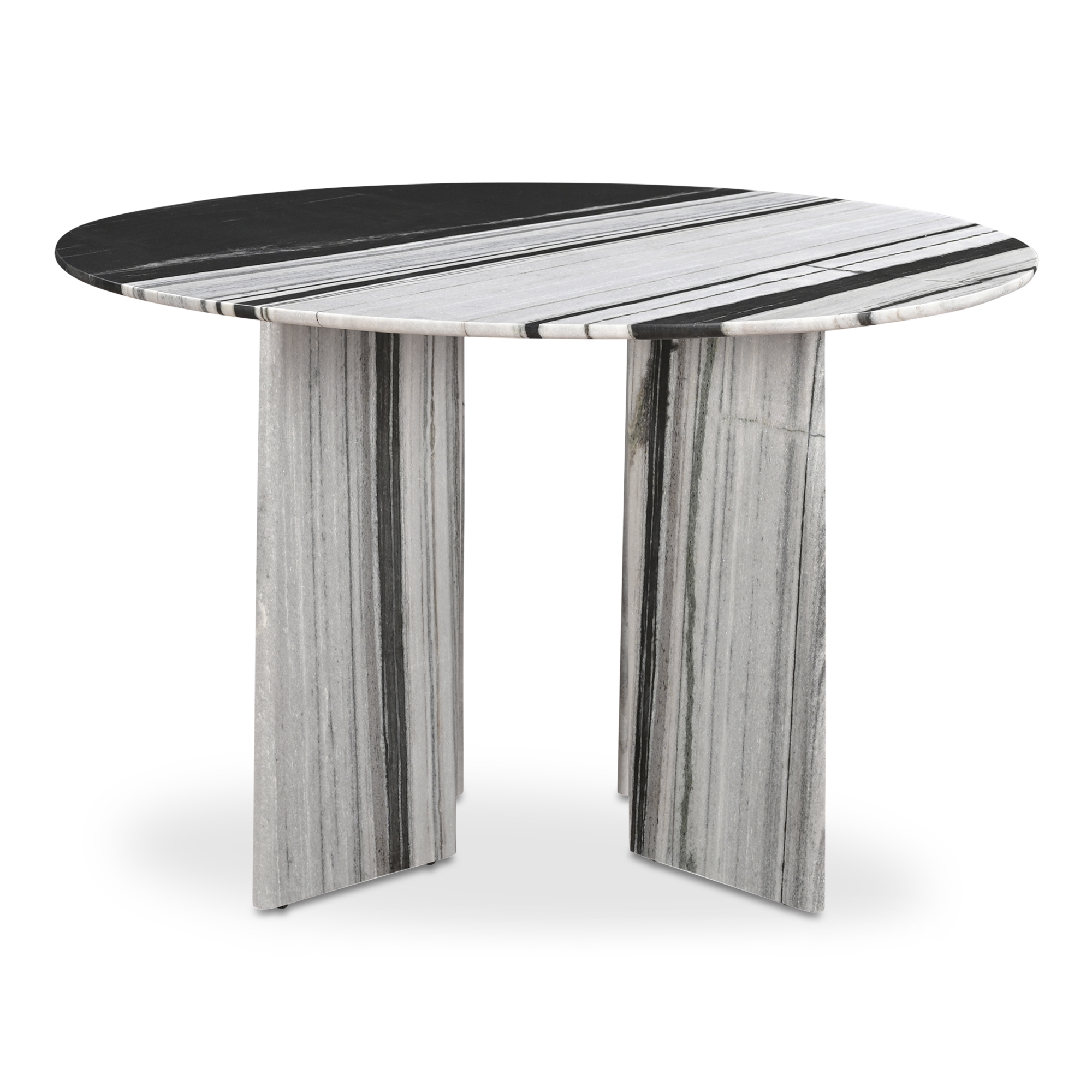 Celia Round Dining Table Panda Marble - Image 2