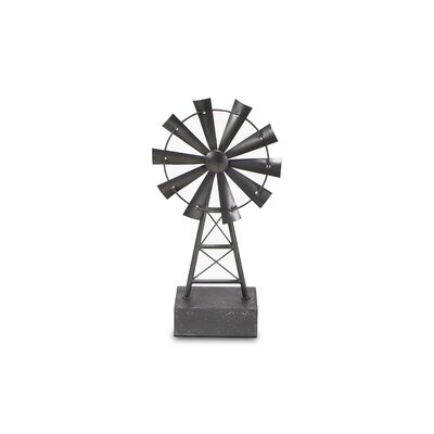 Holderman Metal Windmill Table Decor - Image 0