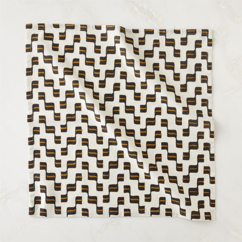 Osric Block Print Cloth Napkin - Image 1