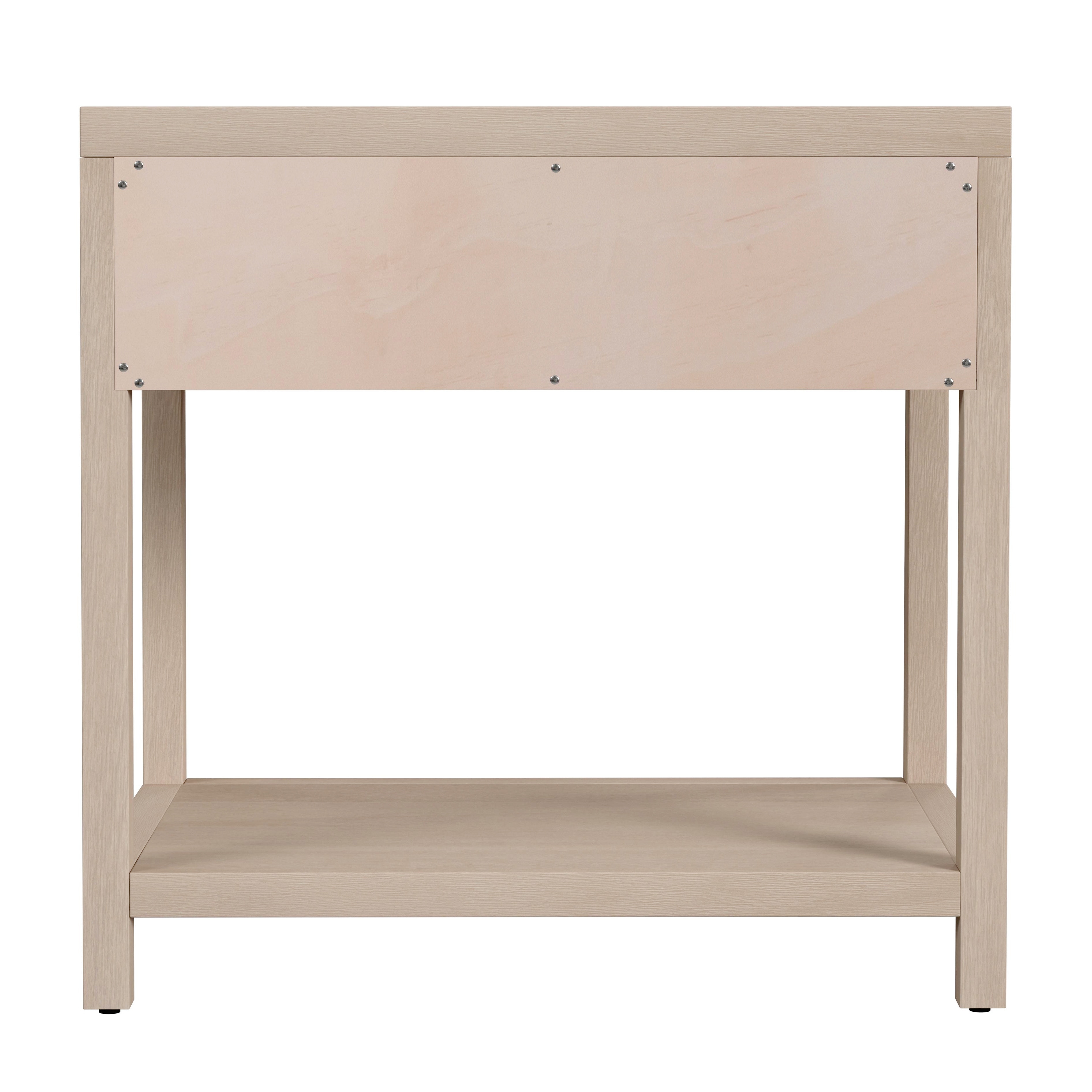 Nora Antique Taupe Nightstand - Image 3