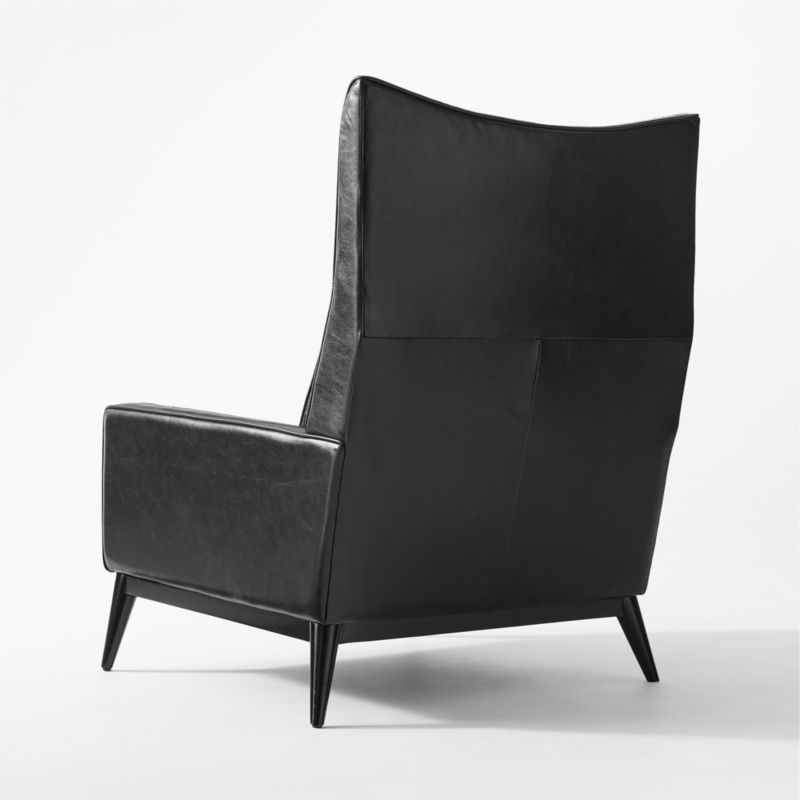 Embassy Black Lounge Chair Model 314 - Image 5