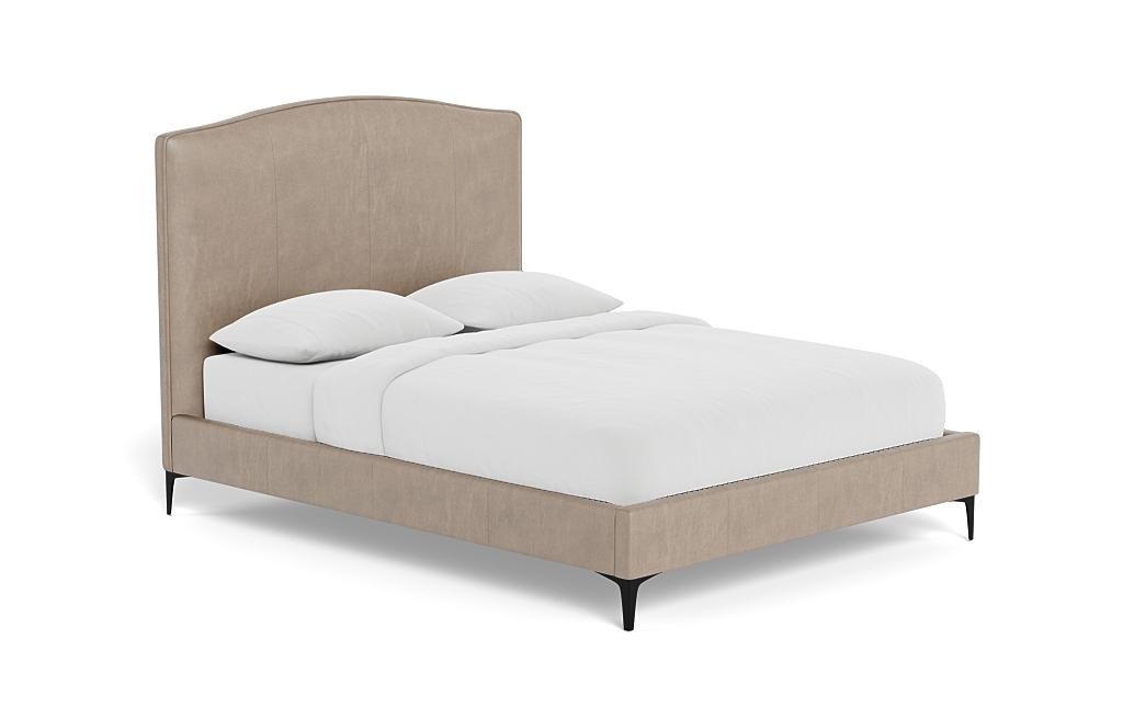 Celia Leather Upholstered Bed - Image 1