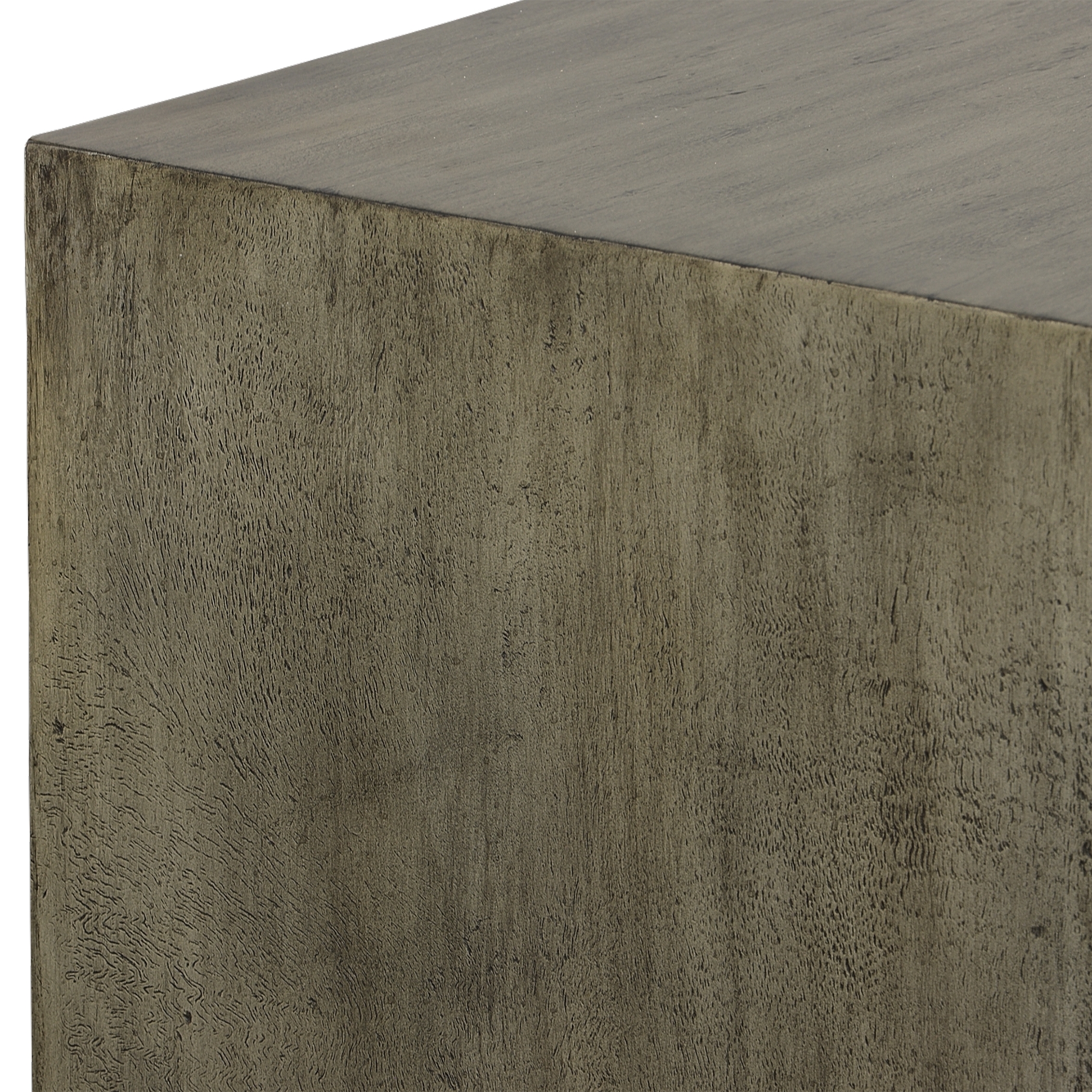 Kareem Modern Gray Coffee Table - Image 3