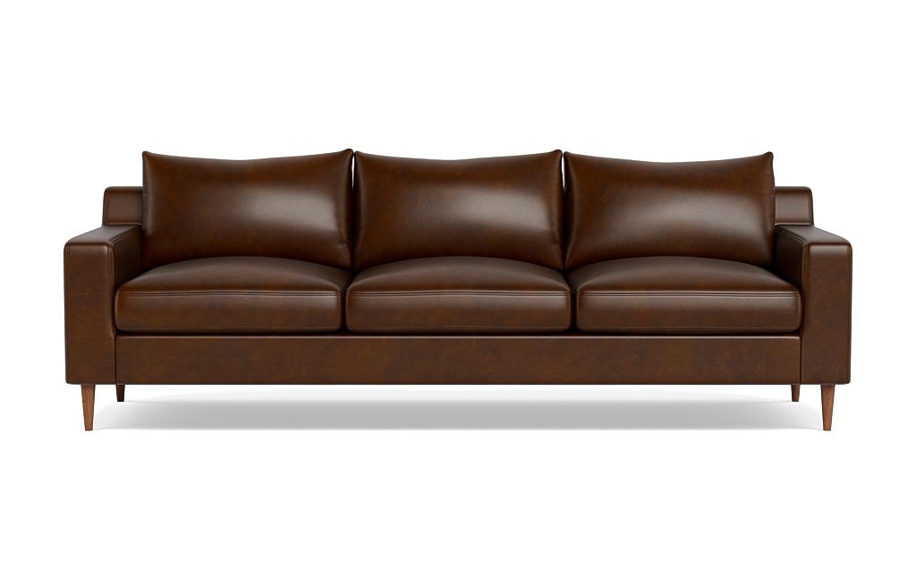 Sloan 3-Seat Leather Sofa - Image 0