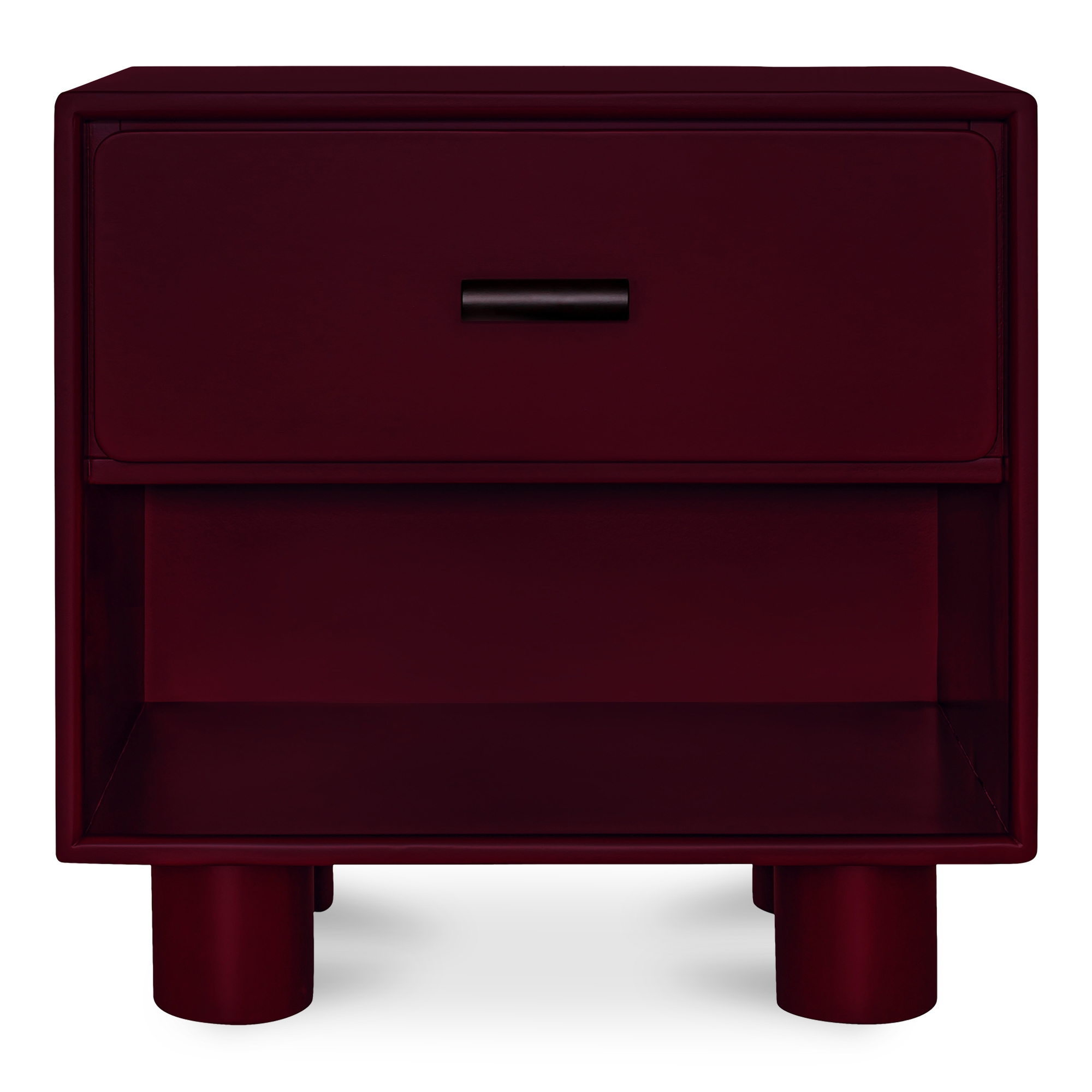 Jolene Nightstand Deep Red - Image 0