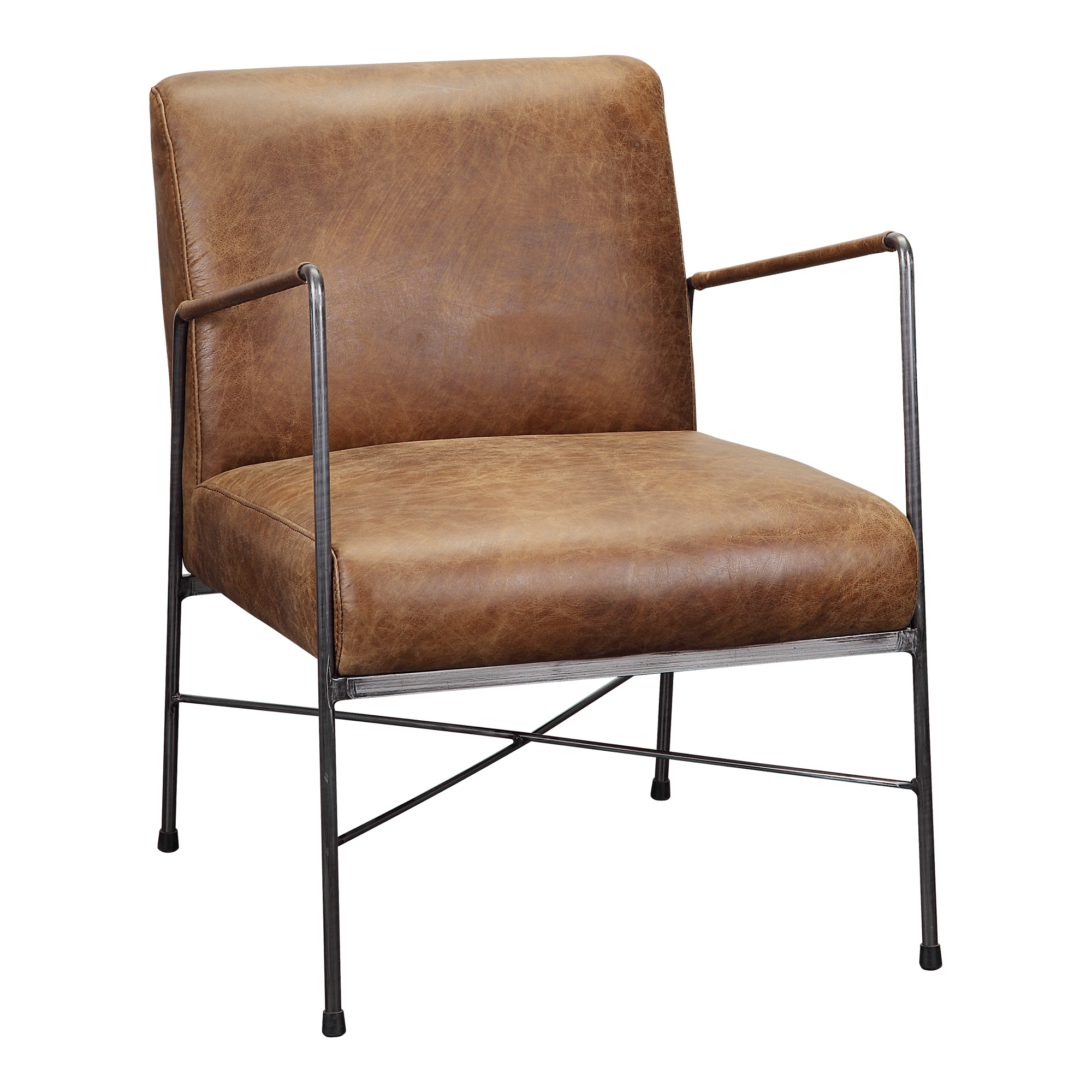 Dagwood Leather Armchair - Image 1