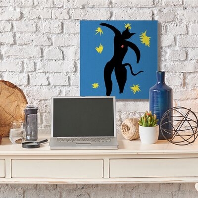 Matisse Cat Icarus Classic Painting Parody - Image 0