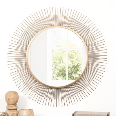 Pressler Sunburst Accent Mirror, Gold - Image 1