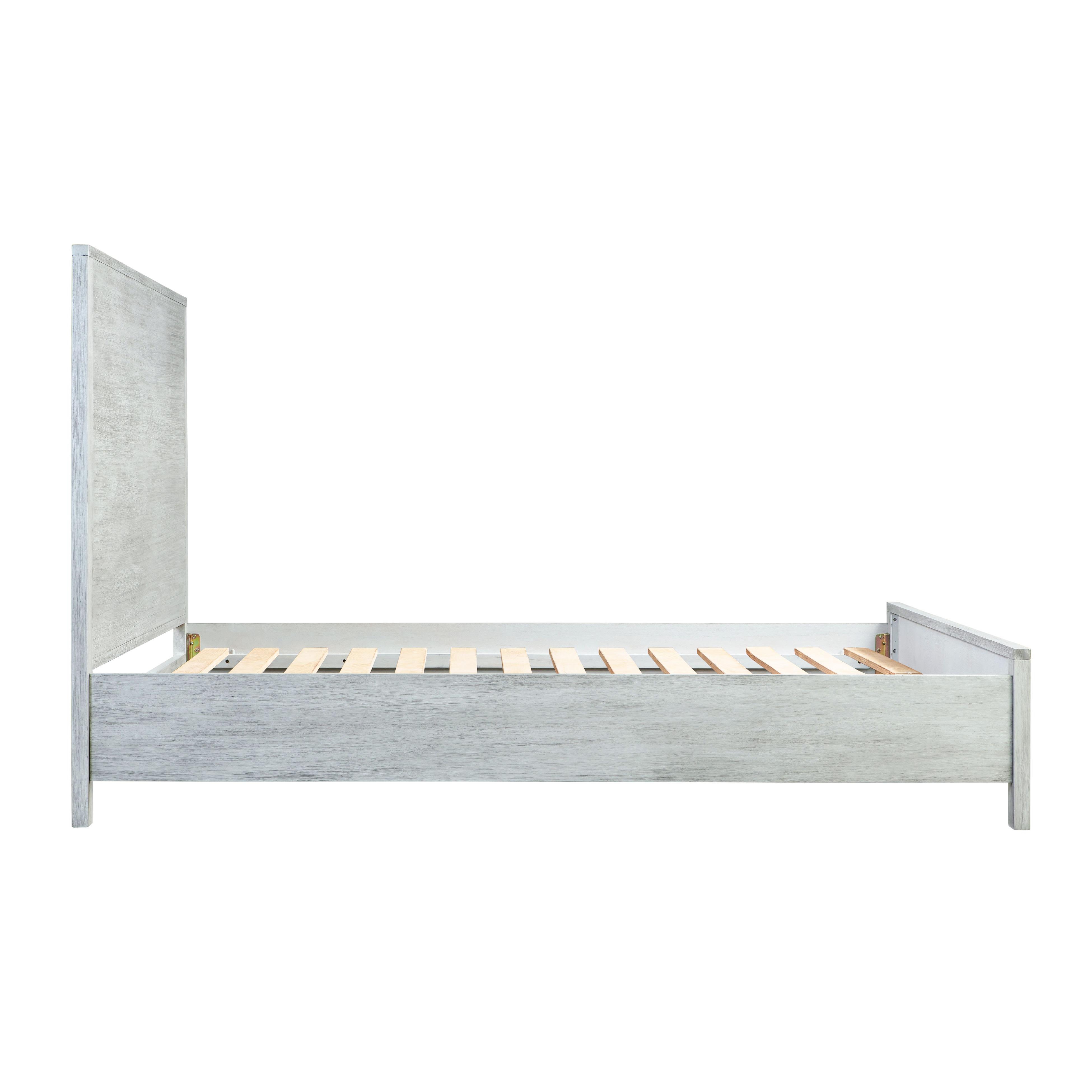 Zoey Morgan Washed Wooden King Bed - Image 5
