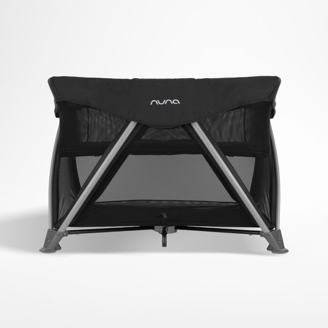 Nuna ® SENA aire ® Caviar Black Playard and Travel Crib - Image 0
