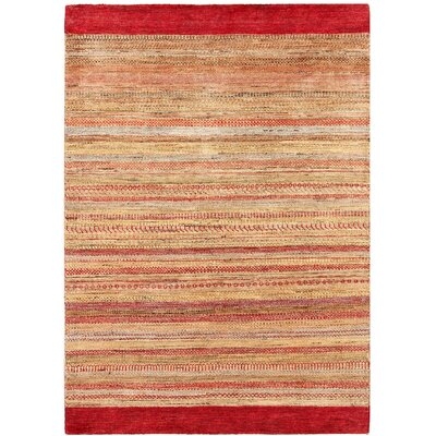 Isabelline Multi Colored Gabbeh 4' 3 X 6' Wool Area Rug - Image 0