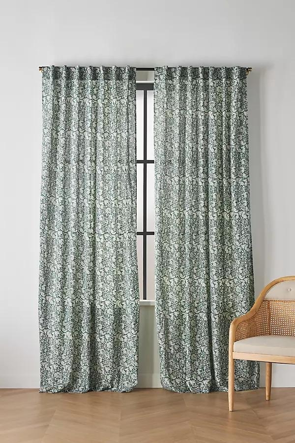 Hyacinth Printed Curtain - Image 0