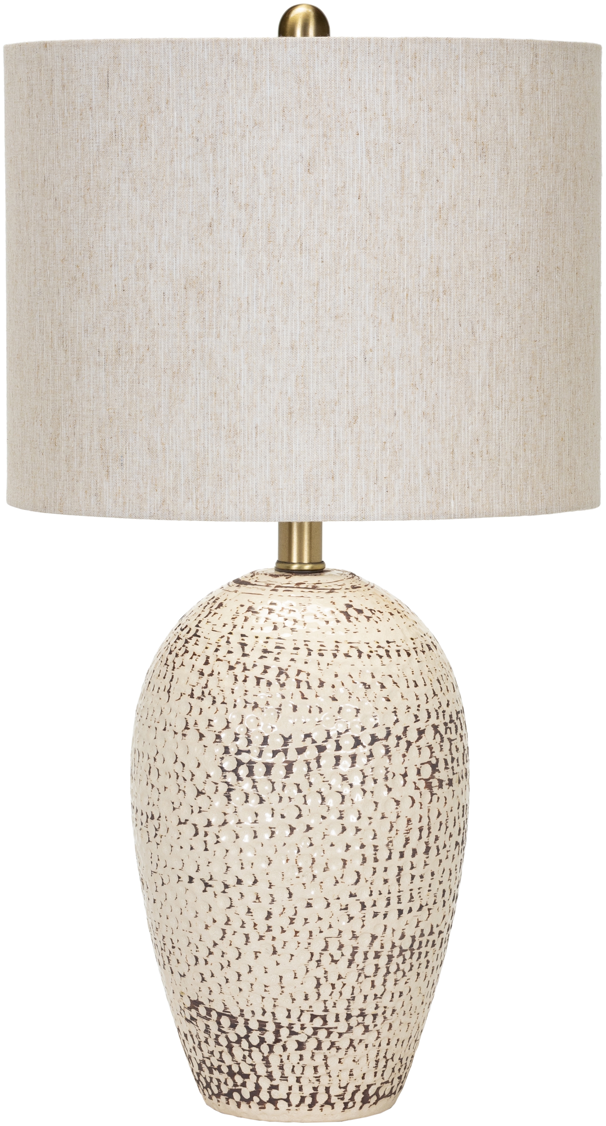 Norderney Beige Glazed 24"H x 13"W x 13"D Accent Table Lamp - Image 0