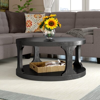 Verona Floor Shelf Coffee Table with Storage - Image 0