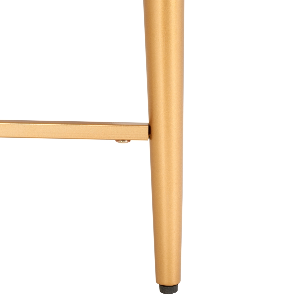 Pierre 2 Drawer Coffee Table - White Washed / Gold - Safavieh - Image 4