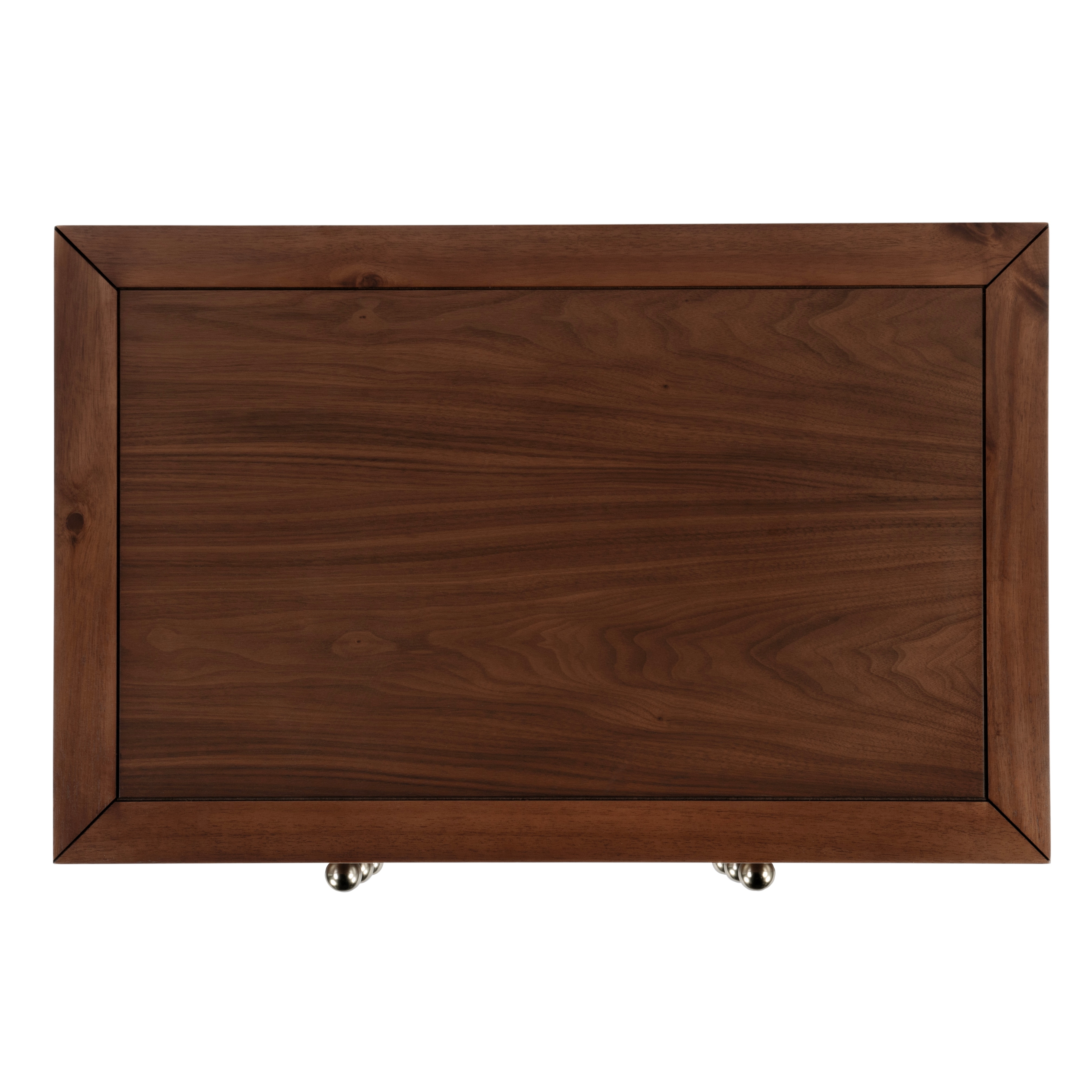 Nora Walnut Nightstand - Image 1