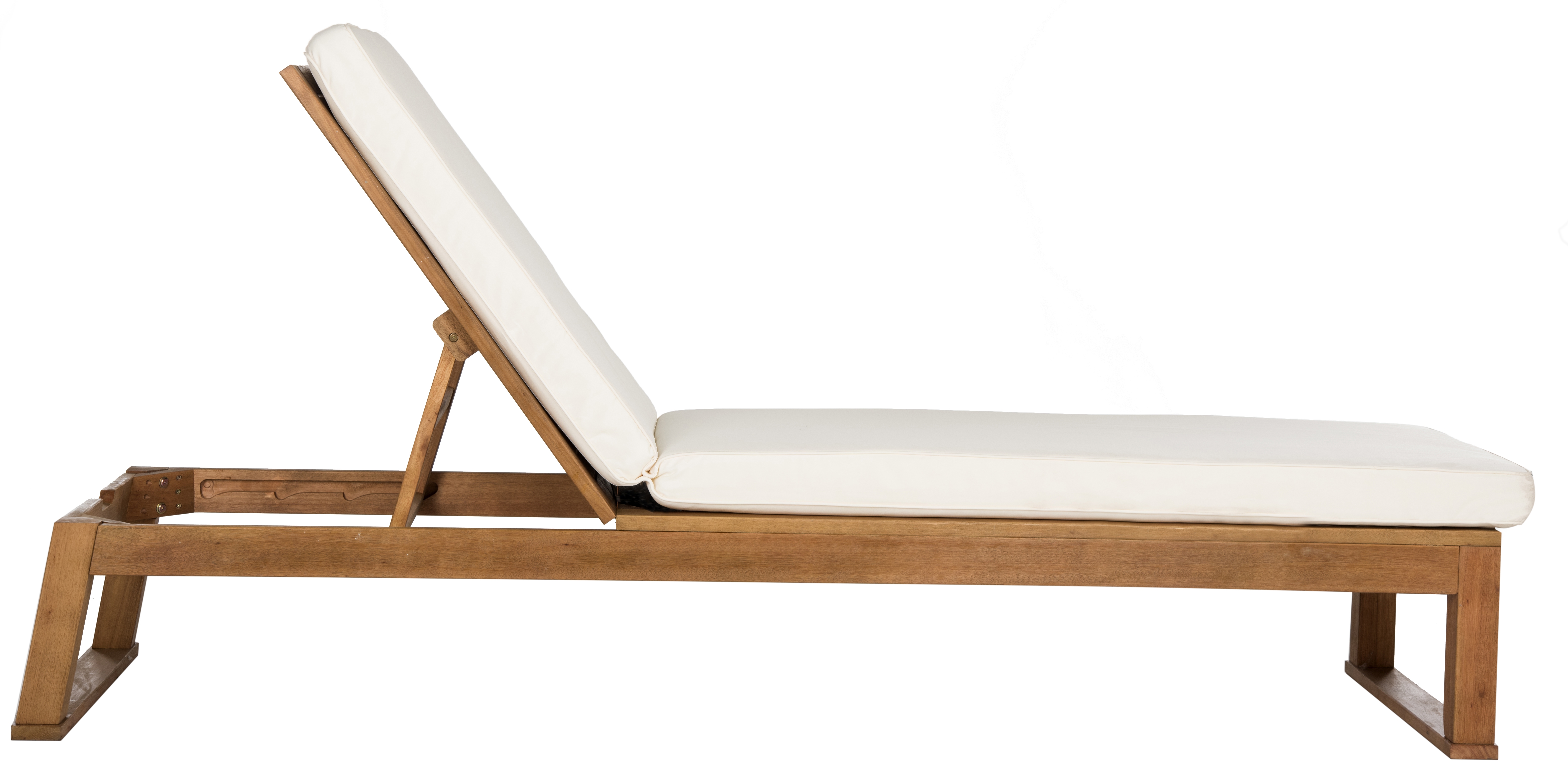 Solano Sunlounger - Natural/Beige - Safavieh - Image 0