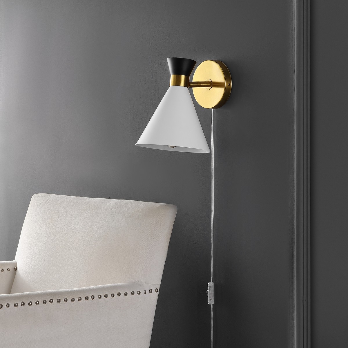 Jordie 8.25" Wall Sconce - Multi - Safavieh - Image 1