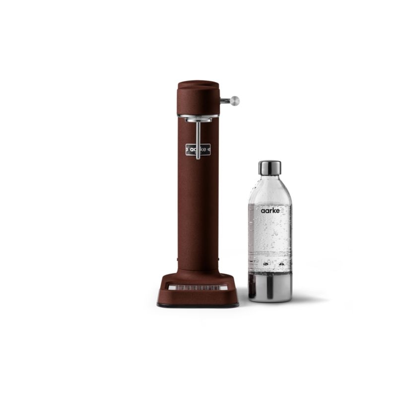 Aarke Carbonator III Matte Burgundy Sparkling Water Maker - Image 4