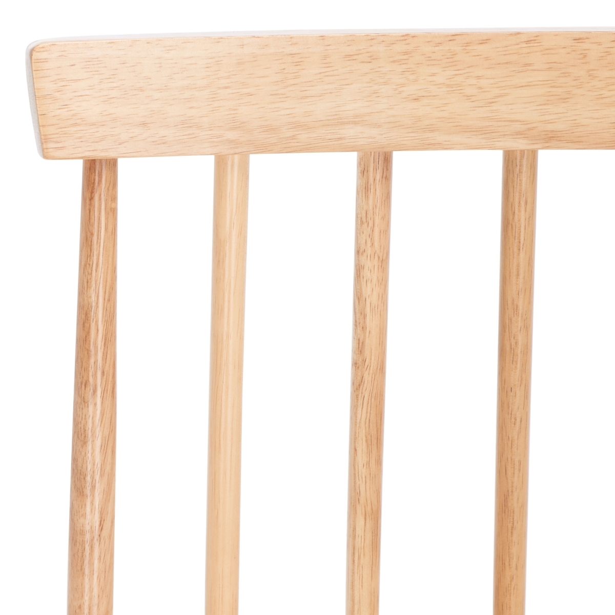 May Wood Counter Stool - Natural - Safavieh - Image 2