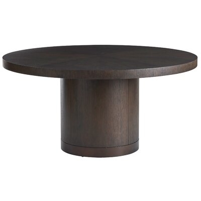 Park City 60'' Solid Oak Pedestal Dining Table - Image 0