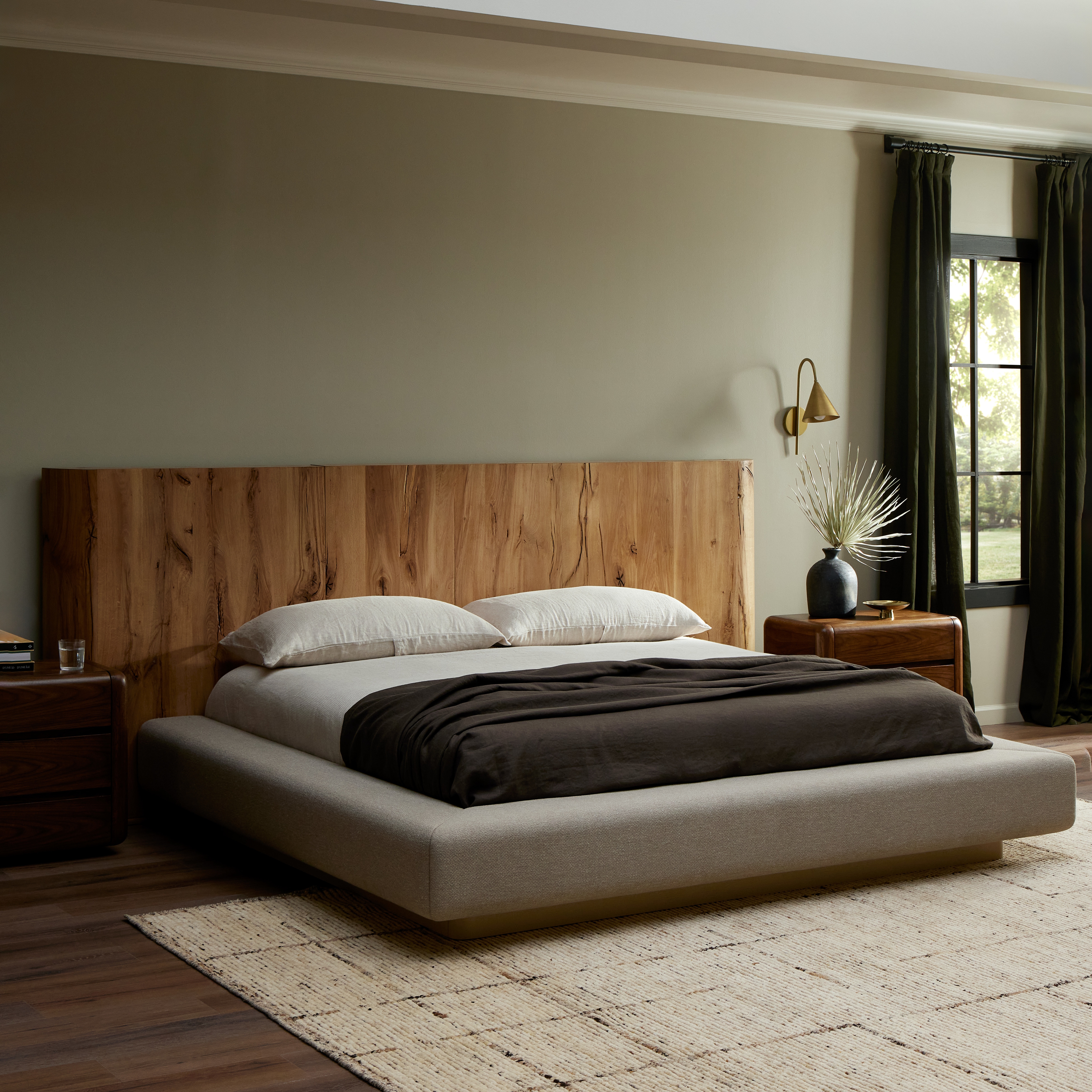 Lara Bed-Natural Reclaimed French Oak-Q - Image 13