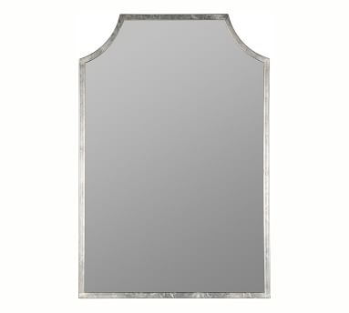 Juniper Metal Wall Mirror, Black, 24"x36" - Image 2