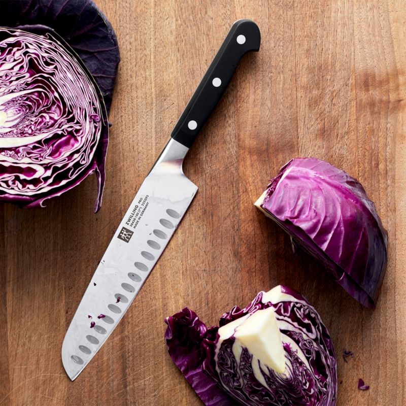 ZWILLING ® Pro 7'' Hollow Edge Santoku Knife - Image 2