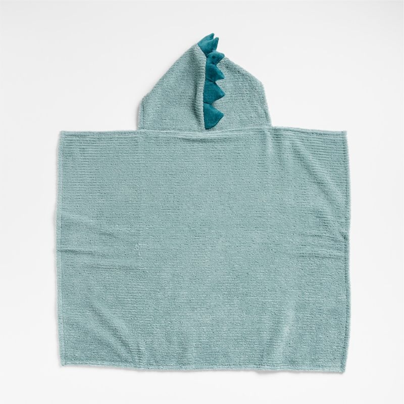 Dinosaur 100% Organic Cotton Hooded Baby Towel - Image 4