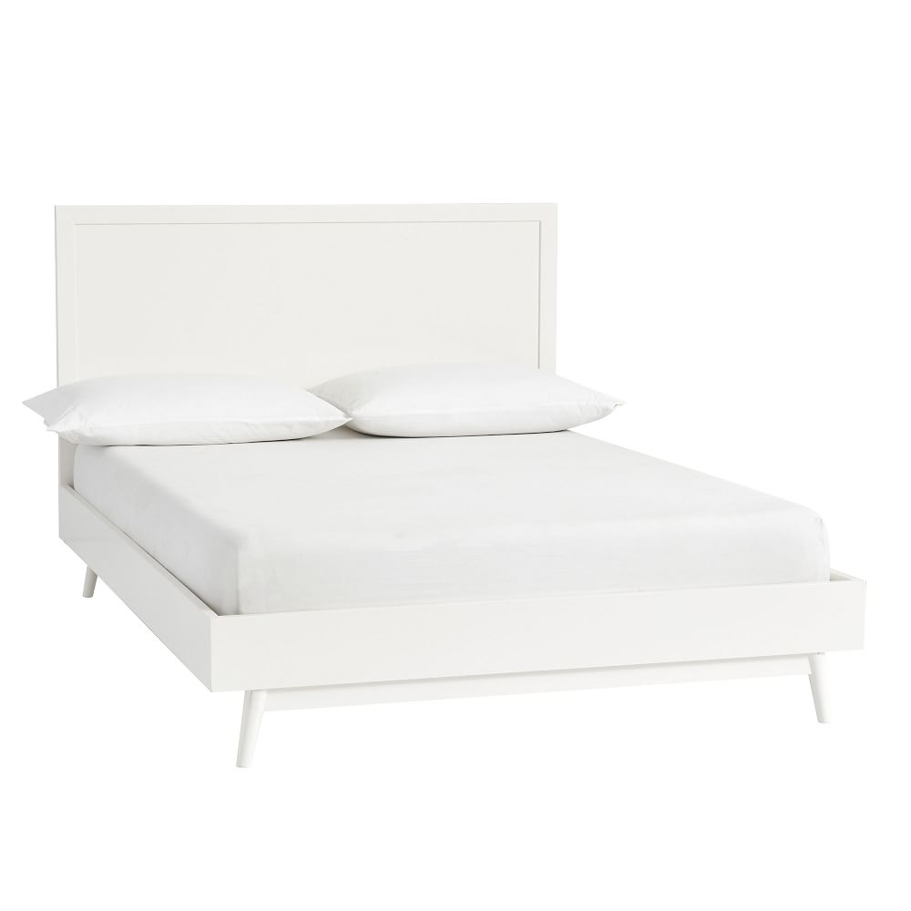 Mid-Century Full Bed Conversion Kit, White, WE Kids - Image 0