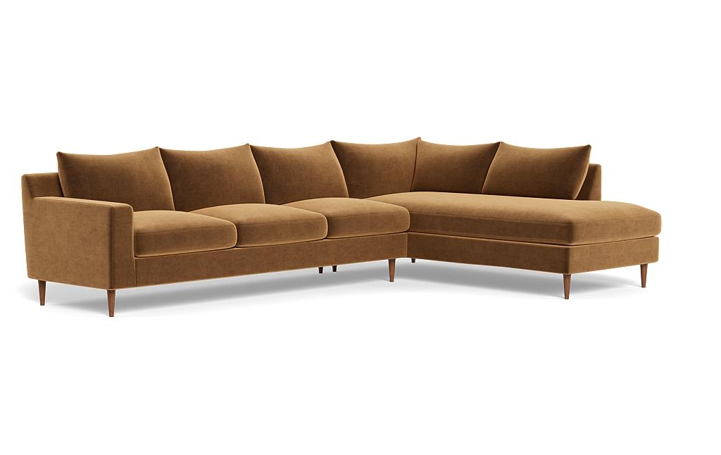 Sloan 4-Seat Right Bumper Sectional - Image 1