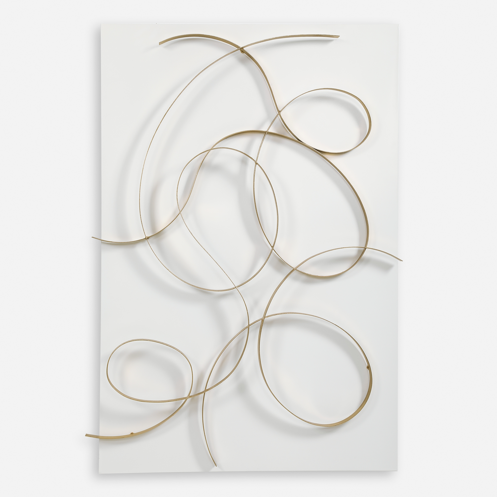 Freehand Modern Metal Wall Panel - Image 0