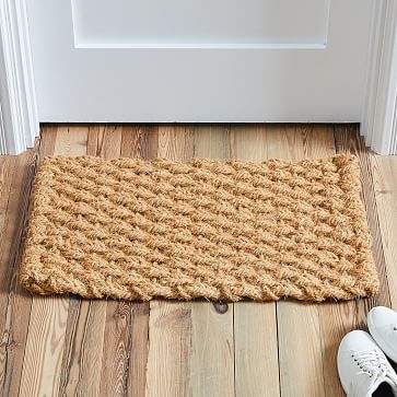 Solid Woven Doormat, 18x30, Natural - Image 1