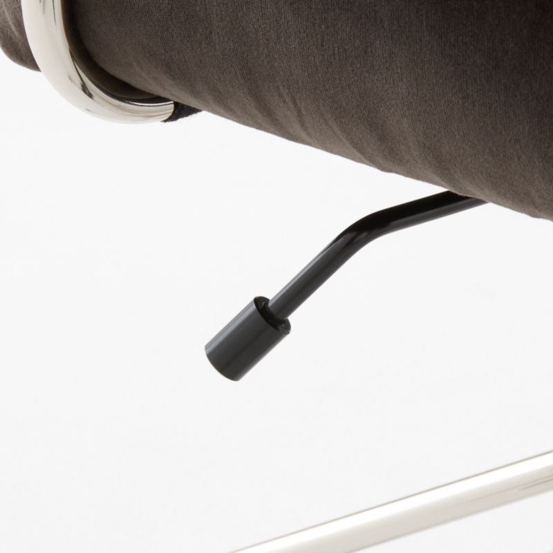 Saviti Black Velvet Office Chair - Image 6