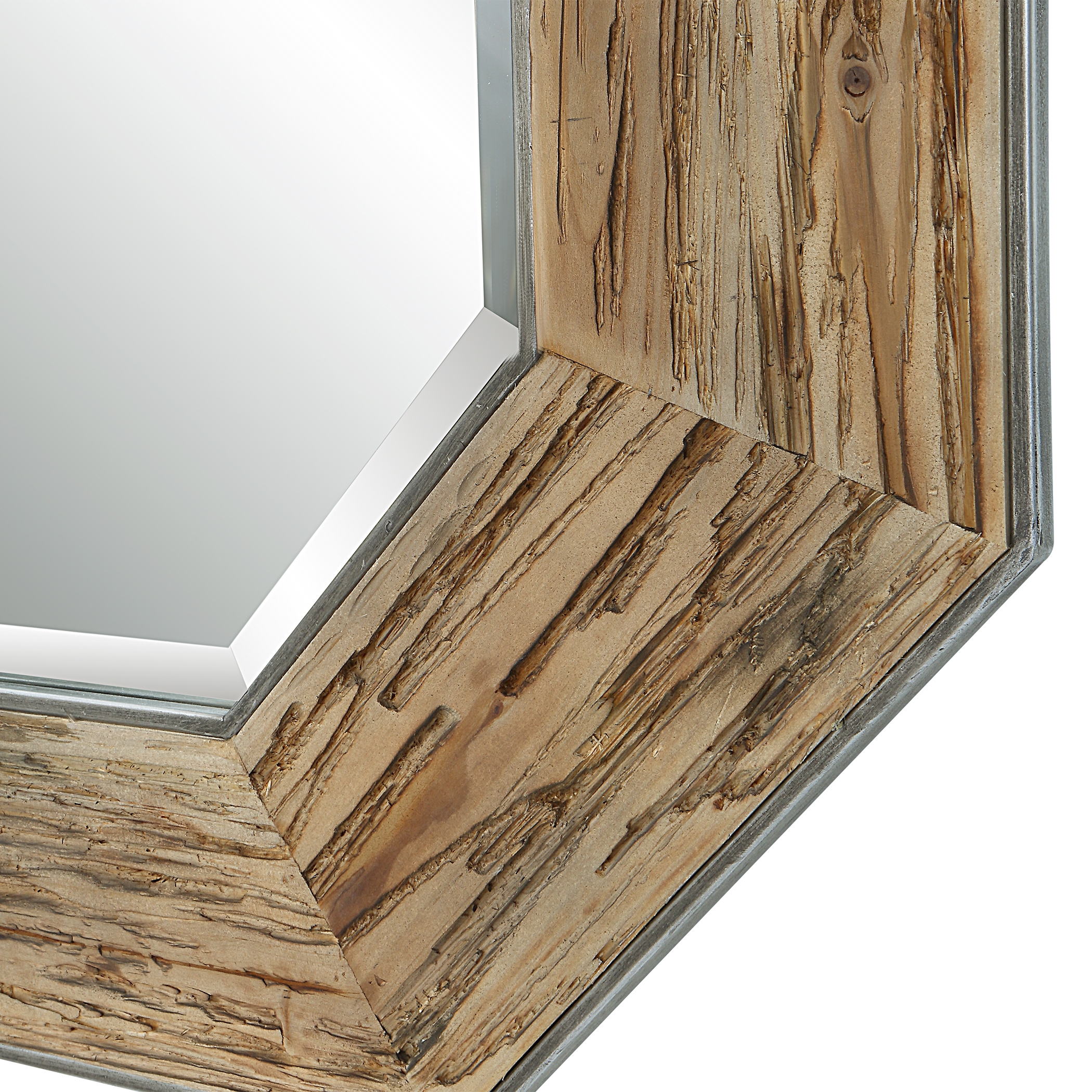 Siringo Rustic Octagonal Mirror - Image 4