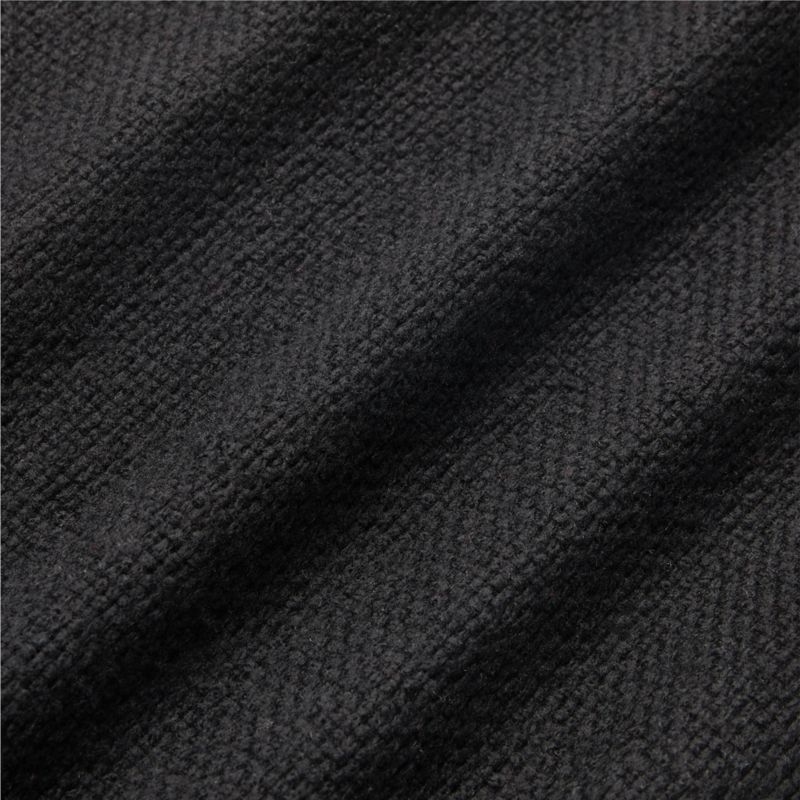 Merino Wool Black Throw - Image 5