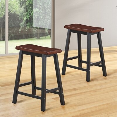 24" Height Home Kitchen Dining Room Bar Stools(Set Of 2) - Image 0