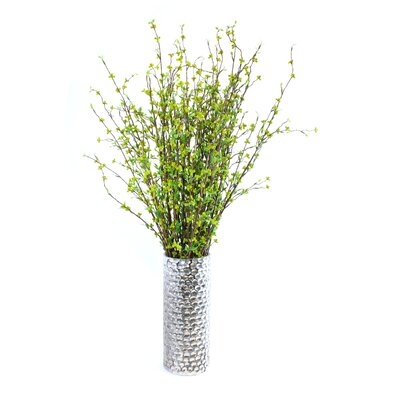 Faux Grass in Decorative Vase - Image 0