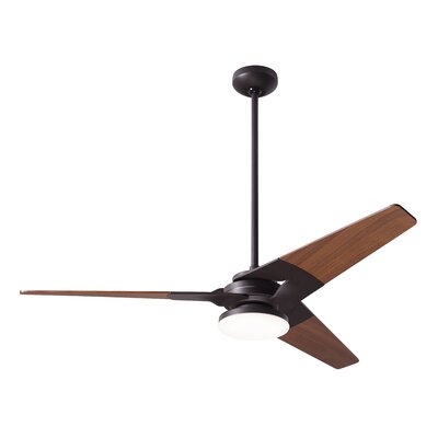 52" 3 - Blade LED Standard Ceiling Fan with Light Kit Included - Image 0