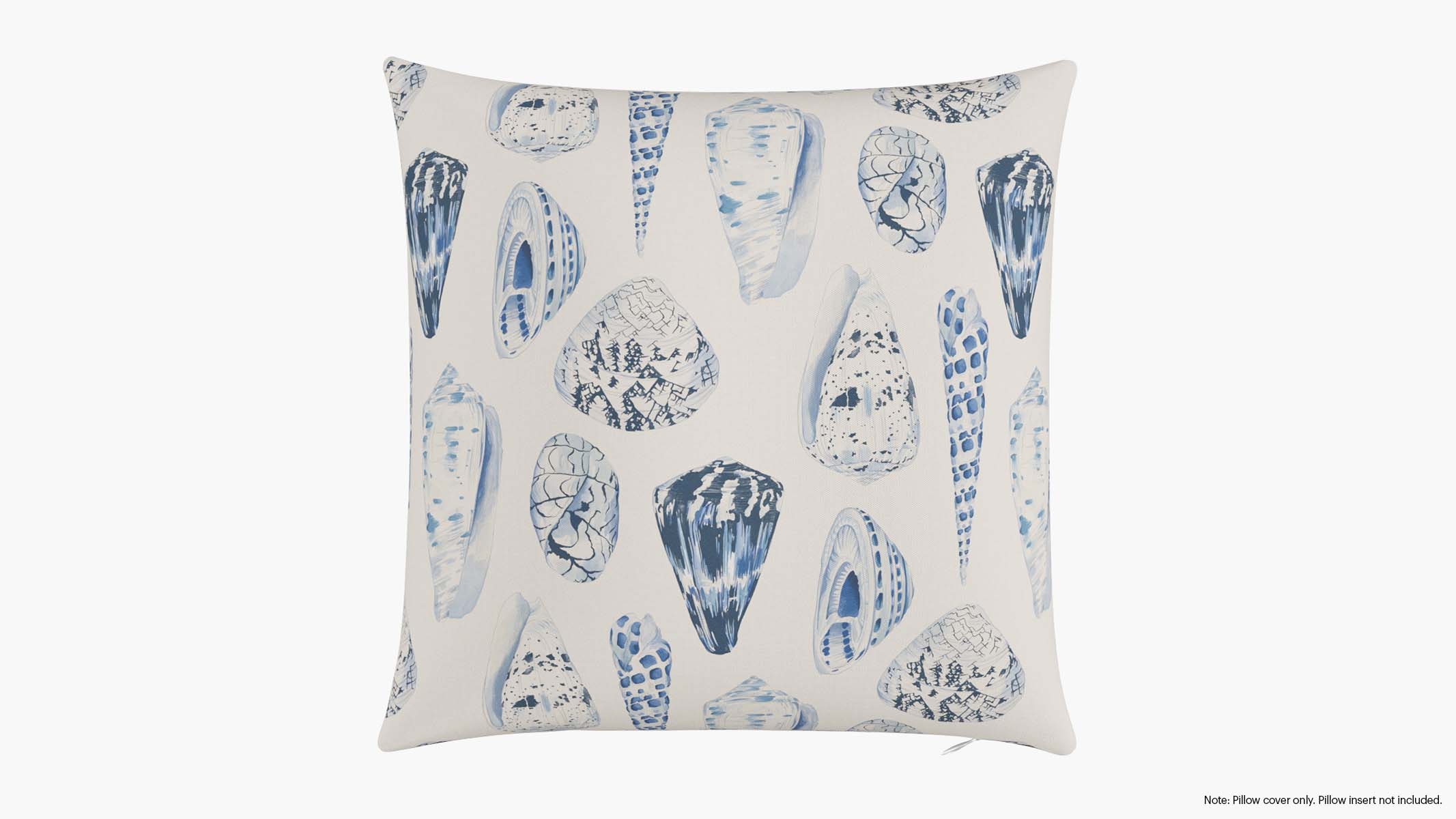Throw Pillow Cover 20", Porcelain Coquina, 20" x 20" - Image 0