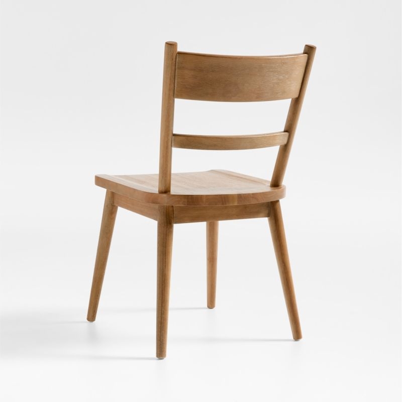 Arno Light Brown Wood Dining Chair - Image 1