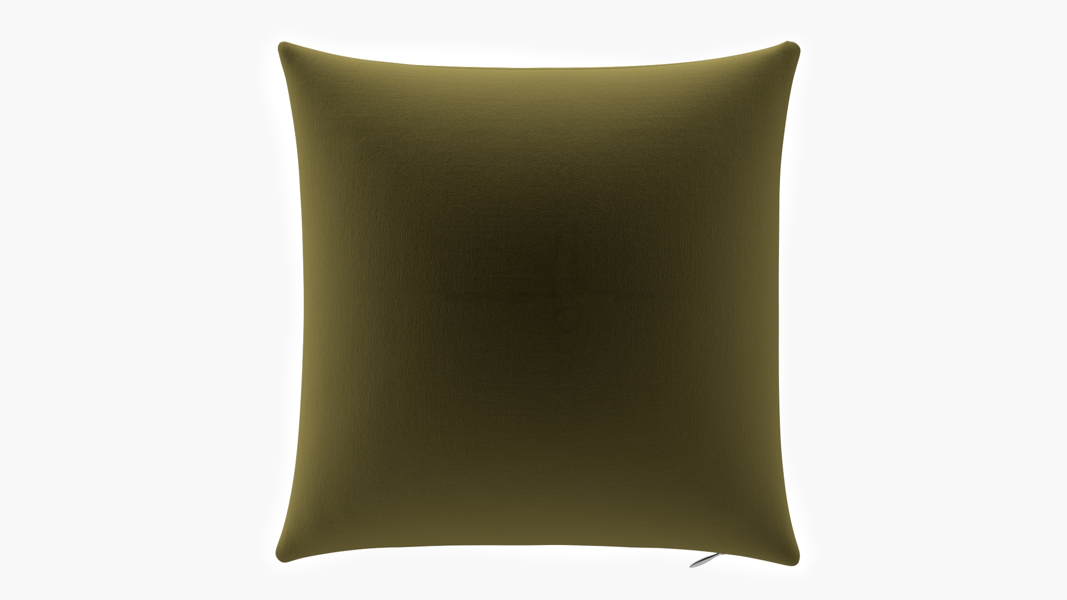 Throw Pillow 26", Sage Performance Velvet, 26" x 26" - Image 0