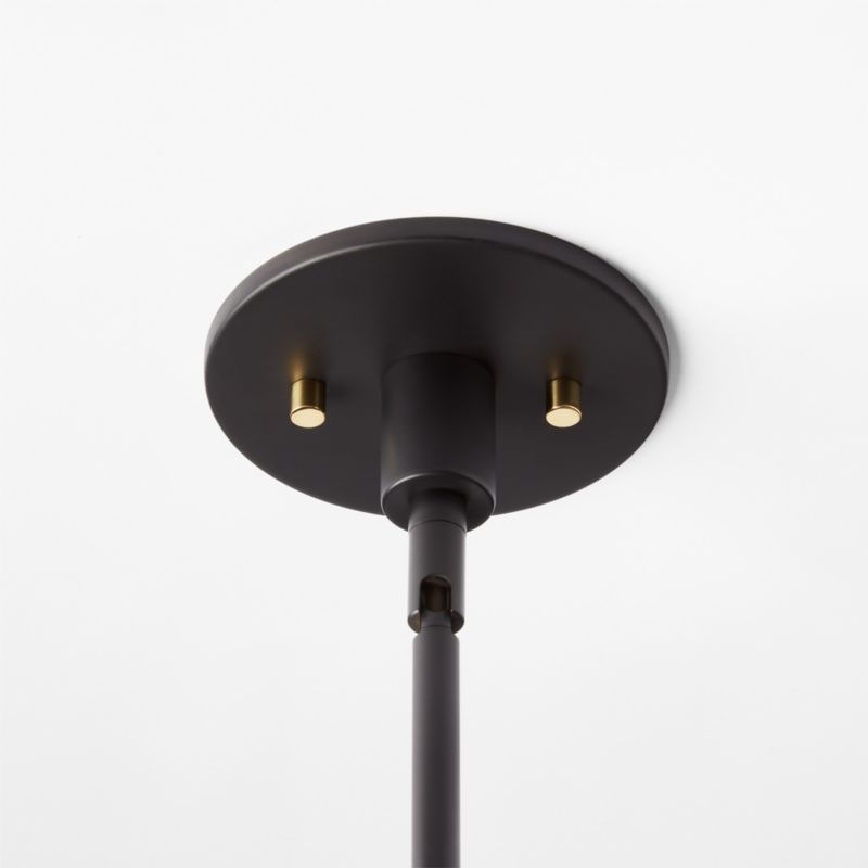 Marra Matte Black Globe Pendant Light - Image 4