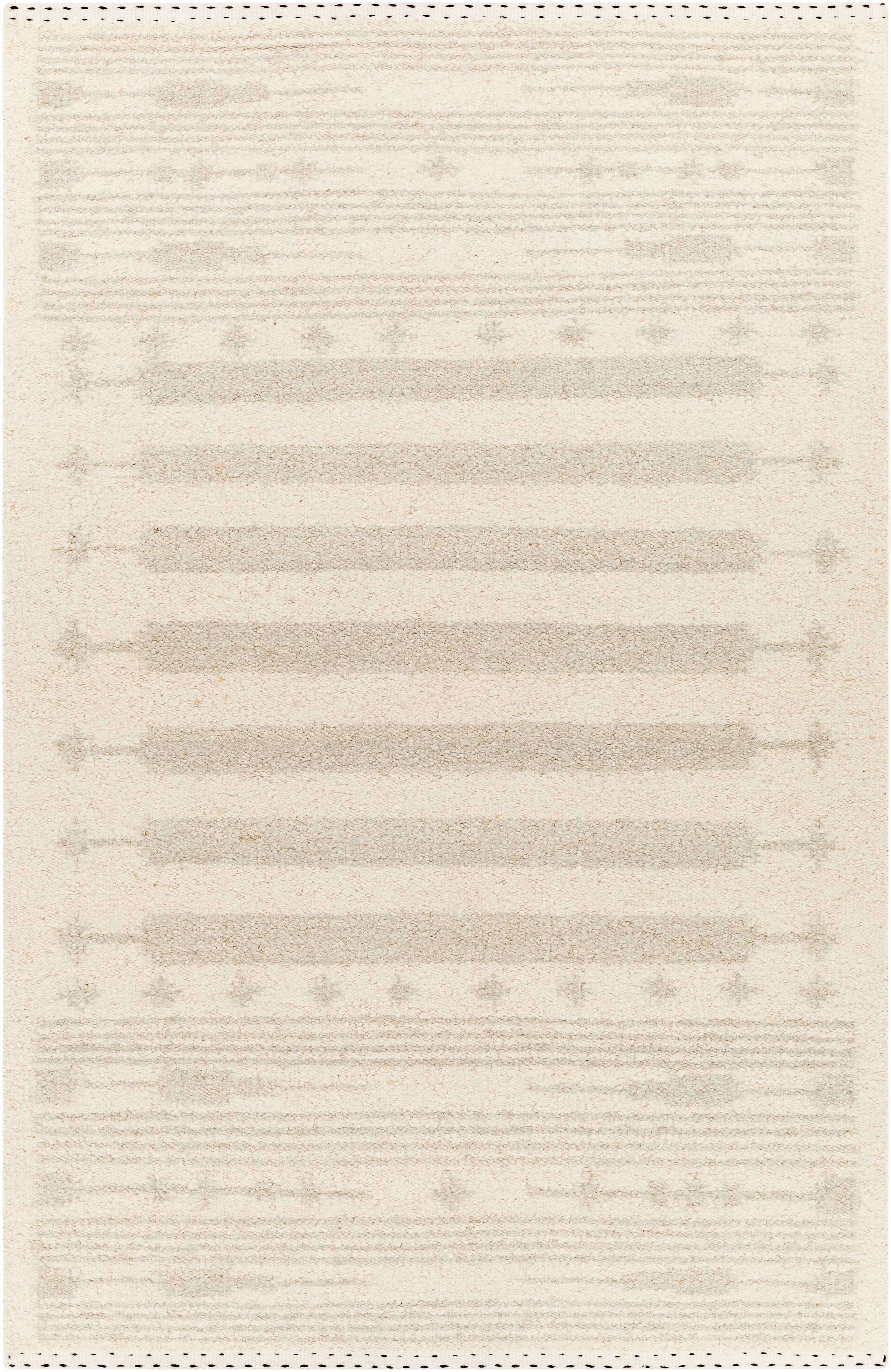 Machu Picchu Beige Indoor 5' x 7'6" Handmade Rug - Image 0