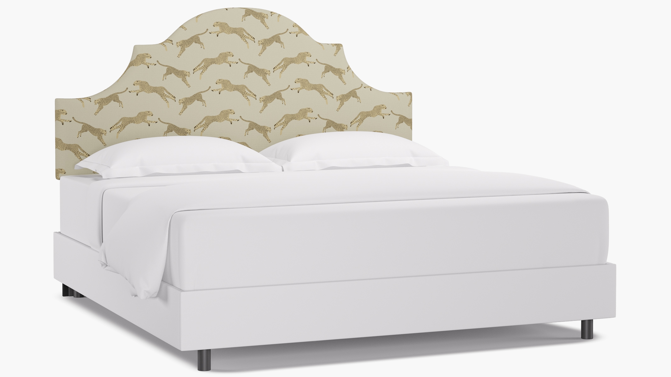 Regency Headboard, Desert Cheetah, King - Image 0