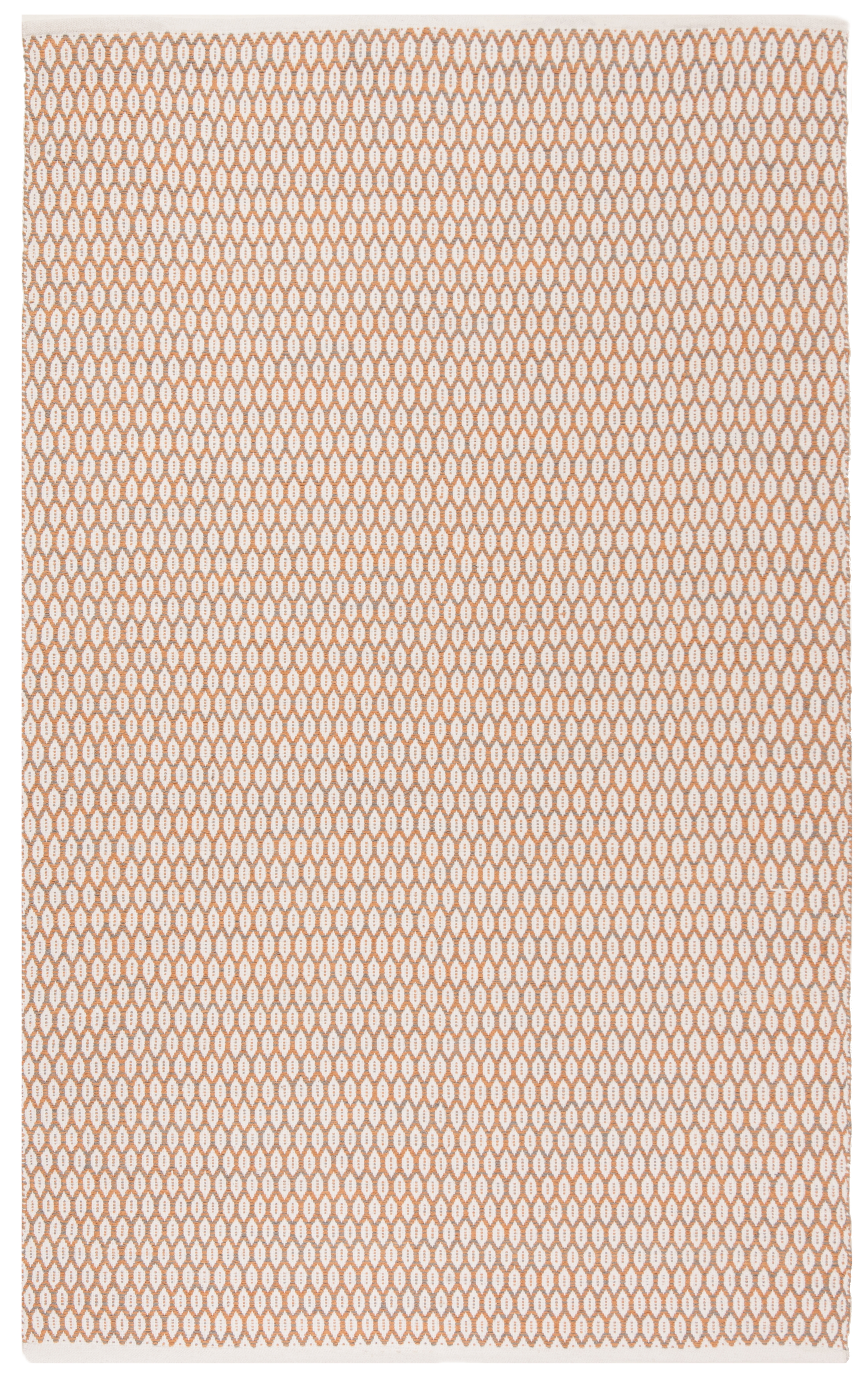 Arlo Home Hand Woven Area Rug, MTK608D, Orange/Ivory,  8' X 10' - Image 0