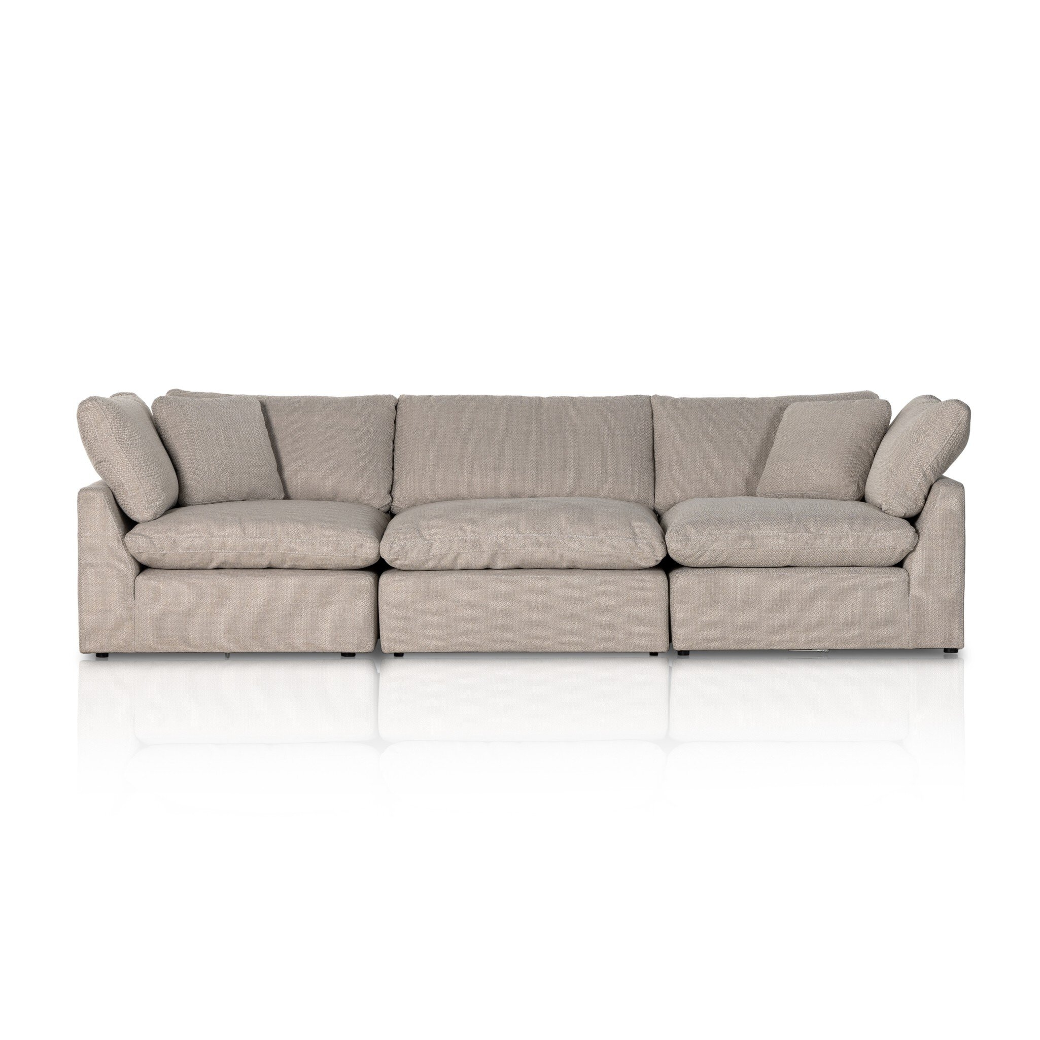 Stevie 3-Piece Sectional - Gibson Wheat - Image 3