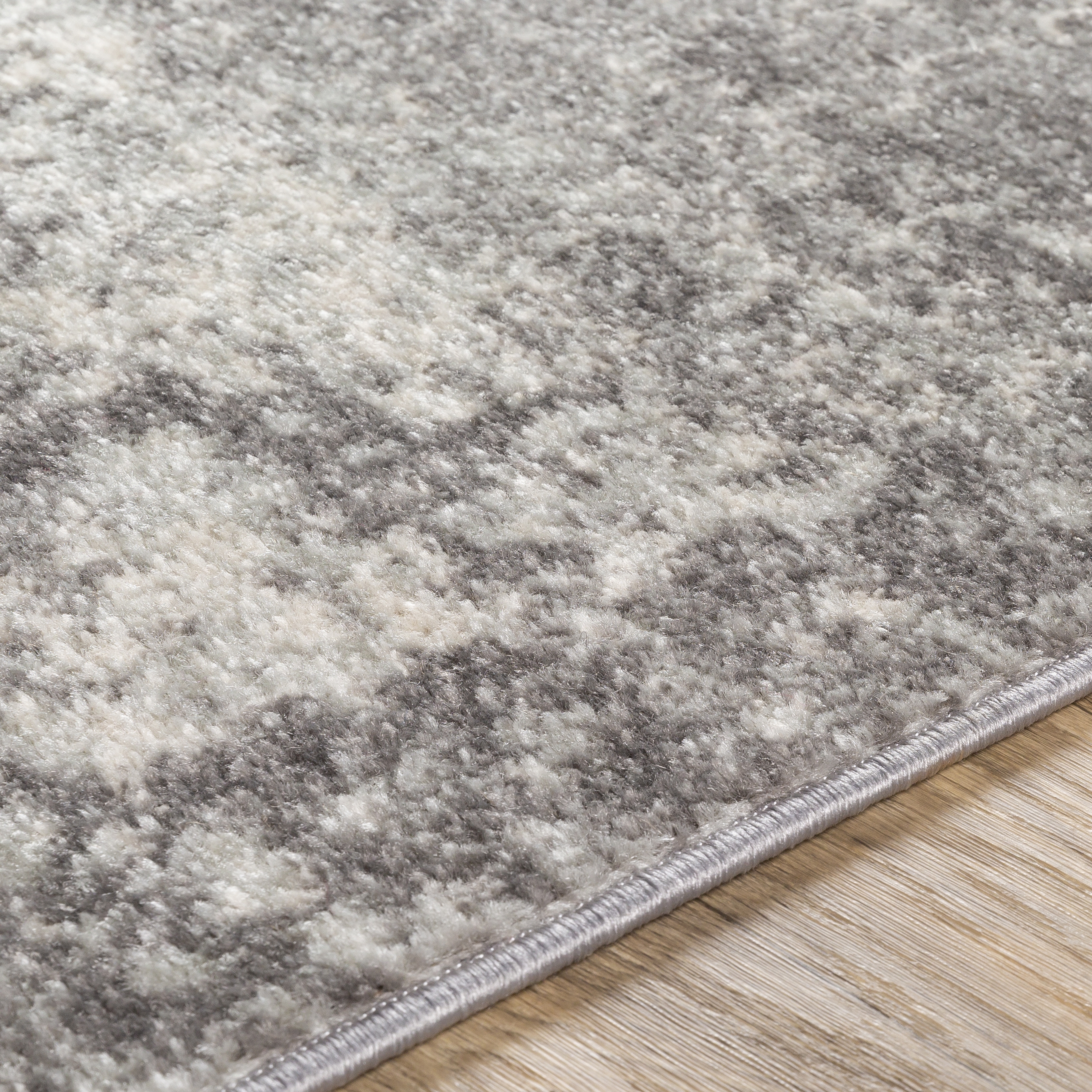 Chester Rug, 6'7" x 9', Gray - Image 1